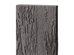 Фиброцементная панель БЕТЭКО Короед RAL 8019 (серо-коричневый), 3000*1200*8 мм