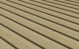 Фиброцементная панель CLADBOARD линеарная 10, бежевая, 2440*1220*9 мм