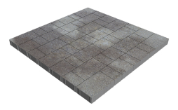 Плитка тротуарная SteinRus Новый город Лион Б.9.Псм.6, Backwash, Валдай, толщина 60 мм