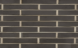 Кирпич клинкерный Muhr 05F Eisenschmelz Schwarzbraun Fuss гладкий, 290*90*40 мм