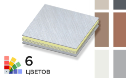 Алюминиевая композитная панель SIBALUX SBL A2 SUPERMATT