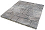 Плитка тротуарная SteinRus Инсбрук Тироль Б.4.Псм.6 Native, ColorMix Умбра, толщина 60 мм