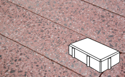 Плитка тротуарная Готика, Granite FINO, Брусчатка В.2.П.10/Г.2.П.10, Ладожский, 200*100*100 мм
