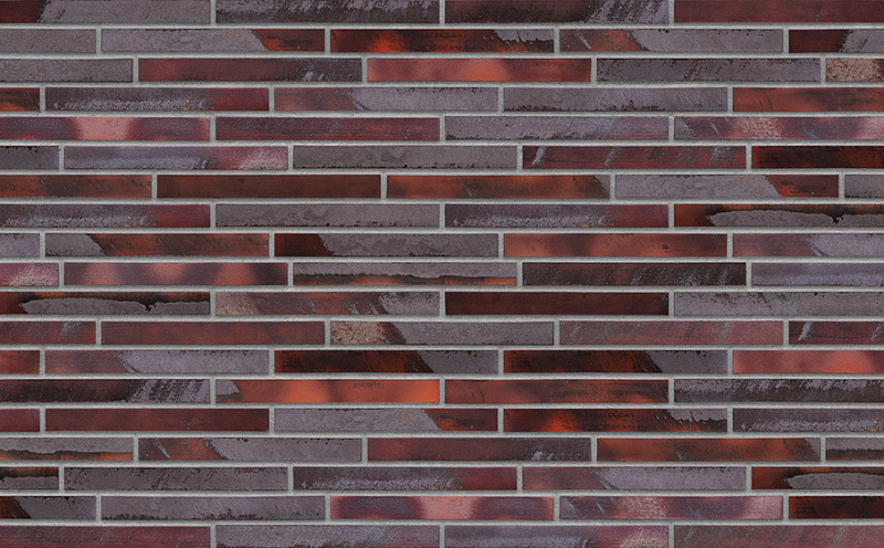 Клинкерная плитка под кирпич King Klinker KING SIZE 02 Valyria stone гладкая, 490*52*14 мм