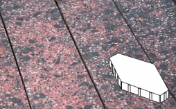 Плитка тротуарная Готика, City Granite FINO, Зарядье Б.6.Ш.10, Дымовский, 600*400*100 мм