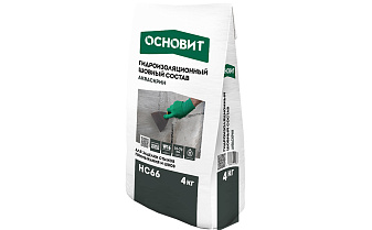 Шовный гидроизоляционный состав с проникающим эффектом Основит АКВАСКРИН HC66, 4 кг