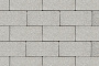Плитка тротуарная Прямоугольник А.2.П.4 гранит белый, 200*100*40 мм