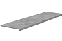 Ступень с прямым носиком EXAGRES Ardenas Gris, 1200*330*30*12 мм