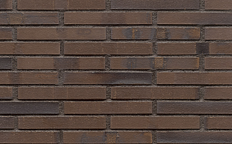 Кирпич клинкерный Muhr 33AKS Schwarz-braun Kohle Spezial гладкий, 290*60*40 мм
