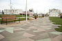 Плитка тротуарная Оригами 4Фсм.8 Искусственный камень Базальт