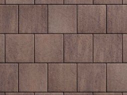 Плитка тротуарная Квадрат Б.2.К.6 листопад гладкий песок розовый, 200*200*60 мм 