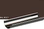 Желоб водосточный KROP STAL для системы D 150/100 мм, RAL 8017, 3 м
