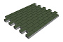 Плитка тротуарная SteinRus Прямоугольник Б.6.П.6, гладкая, оливковый, 200*100*60 мм
