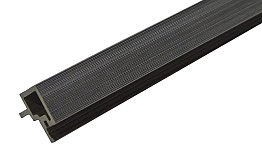 Угловой профиль CM Wall, 3000*56*49 мм, Black wood (Черное дерево)