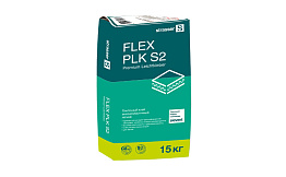Плиточный клей высокоэластичный strasser FLEX PLK S2, 15 кг