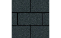 Плитка тротуарная SteinRus Парк Плейс Б.3.П.8, Old-age, графит, 600*300*80 мм