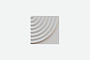 3D-плитка ARCHITECTILES Asperitas облегченная под покраску, № 6 Seis, белый, 120*120*15 мм