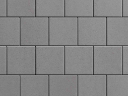 Плитка тротуарная Квадрат Б.2.К.6 стандарт гладкий серый, 200*200*60 мм