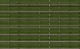 Клинкерная плитка под кирпич King Klinker FREE ART 24 Green valley гладкая LF, 490*52*14 мм