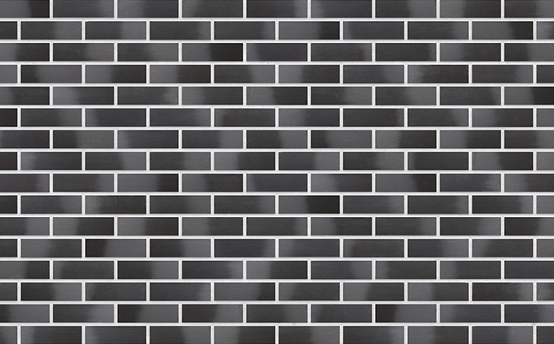 Клинкерная облицовочная плитка King Klinker Dream House для НФС, 33 Black diamond, 240*71*17 мм