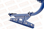 Кровельное ограждение Borge для фальцевой кровли оцинкованное RAL 5005, 300*60 см