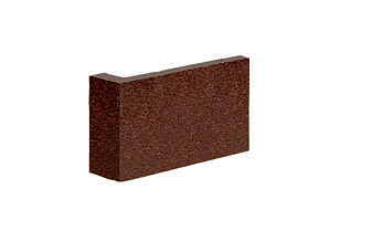 Клинкерная плитка угловая остроугольная King Klinker Free Art 02 Brown glazed, 35*65*120*10 мм