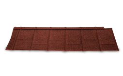 Композитная черепица рядовая Metrotile IShingle Red