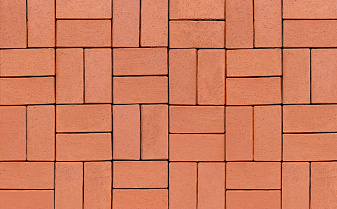 Клинкерная брусчатка Westerwaelder Klinker WK110R40 Design Rot PK, 200*100*40 мм
