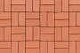 Клинкерная брусчатка Westerwaelder Klinker WK110R40 Design Rot PK, 200*100*40 мм