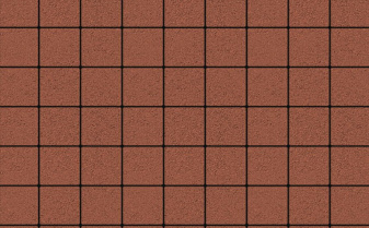 Плитка тротуарная Квадрат А.3.К.4 стандарт гладкий красный, 100*100*40 мм 