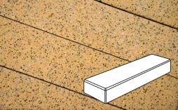 Плитка тротуарная Готика, Granite FINERRO, Паркет В.3.П.8, Жельтау, 300*100*80 мм