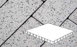 Плитка тротуарная Готика, Granite FERRO, Плита Б.10.К.10, Покостовский, 1000*1000*100 мм