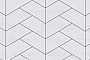 Плитка тротуарная Трапеция Б.1.Т.6 Стоунмикс белый 400*200*200*200*60 мм