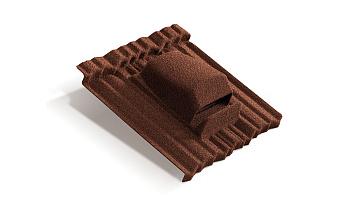 Вентиляционный выход Metrotile HV15-15 Shake Scarlet