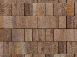 Плитка тротуарная Старый город Б.1.Фсм.6 искусственный камень доломит, комплект 3 шт, толщина 60 мм