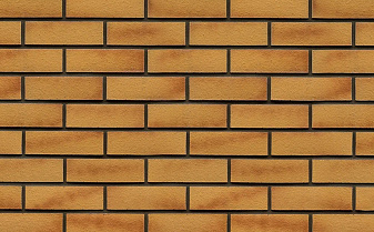Кирпич клинкерный Muhr 02 Gelb Bunt Wasserstrich, 240*52*52 мм