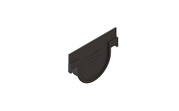 Заглушка глухая Standartpark Basic DN100, 156*30*112 мм