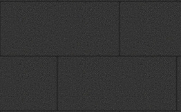 Плитка тротуарная Прямоугольник (Ла-Линия) Б.5.П.6 гладкий черный 600*300*60 мм
