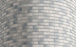 Кирпич облицовочный Красная гвардия Ashen фактурный, 250*120*65 мм