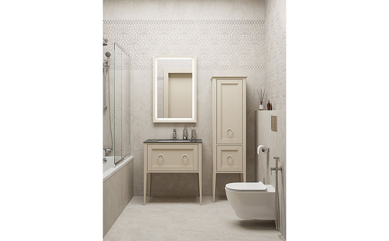Керамогранит KERAMA MARAZZI Литос бежевый светлый обрезной, 600*600*9 мм