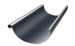 Желоб водосточный Grand Line Rooftop dRain PU RAL 7024 мокрый асфальт