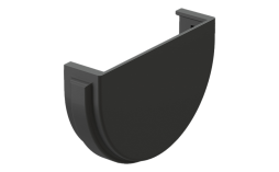 Заглушка желоба Docke PREMIUM, графит