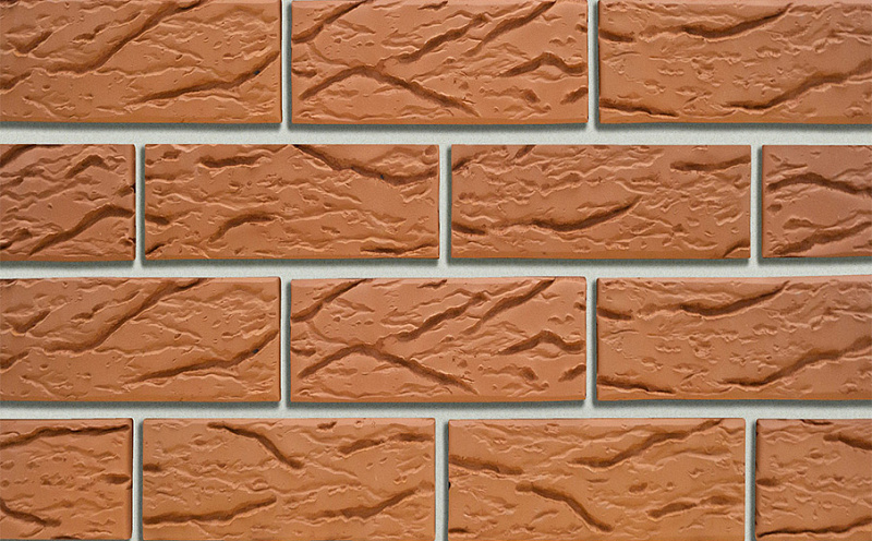 Кирпич облицовочный Кротовский КЗ Классика красный рустик 250*120*88 мм