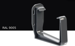 Кронштейн желоба KROP PVC Квадрат для системы D 135/80*80 мм, RAL 9005