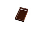 Клинкерный завершающий водоотлив с бортиком левый Terca Dark brown shine, 160*105*30 мм