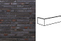 Клинкерная плитка угловая King Klinker KING SIZE LF09 Asteroid house, 240*52*115*14 мм