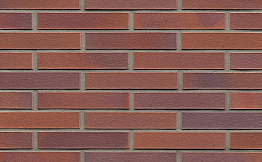 Кирпич клинкерный Muhr 04 Rotbraun-bunt гладкий, 290*90*52 мм