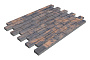 Плитка тротуарная SteinRus Прямоугольник А.6.П.4, гладкая, Айвори, 200*100*40 мм