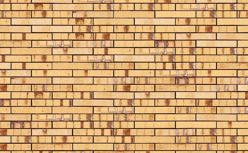 Кирпич облицовочный Terca Archipolis Amber Geel, 240*65*40 мм