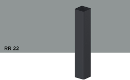 Водосточная труба Orima К9*9, RR 22 для системы D 110/85*85 мм, 2 м